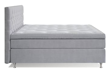 Joluma Sängpaket Medium 160x200 cm - (+Fler val) 160x200 cm Ljusgrå - Products - Möbler - Säng - Kontinentalsäng