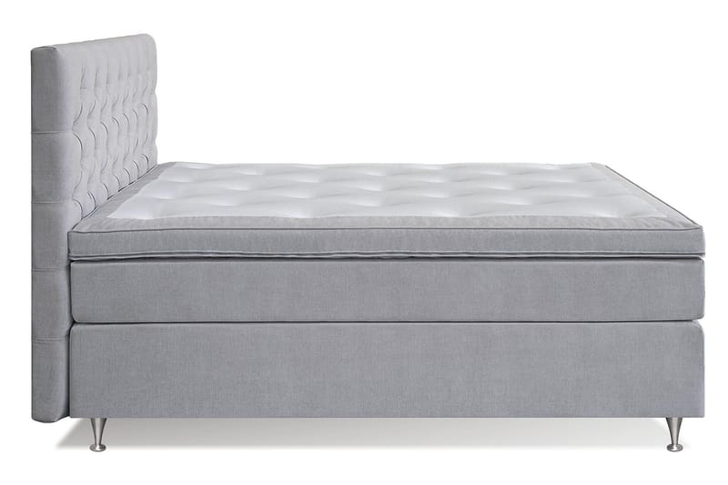 Joluma Sängpaket Medium 160x200 cm - (+Fler val) 160x200 cm Ljusgrå - Products - Möbler - Säng - Kontinentalsäng
