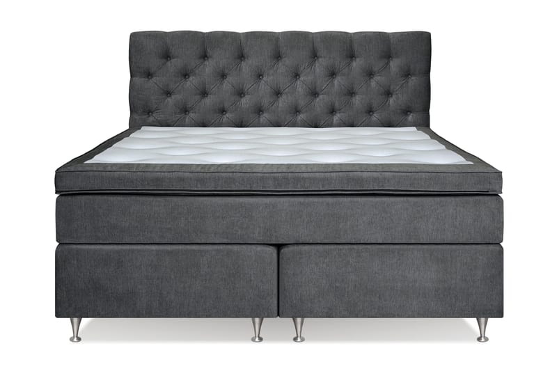 Joluma Sängpaket Medium 160x200 cm - (+Fler val) 160x200 cm Mörkgrå - Products - Möbler - Säng - Kontinentalsäng