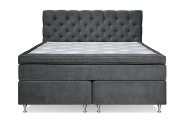 Joluma Sängpaket Medium 160x200 cm - (+Fler val) 160x200 cm Mörkgrå - Products - Möbler - Säng - Kontinentalsäng