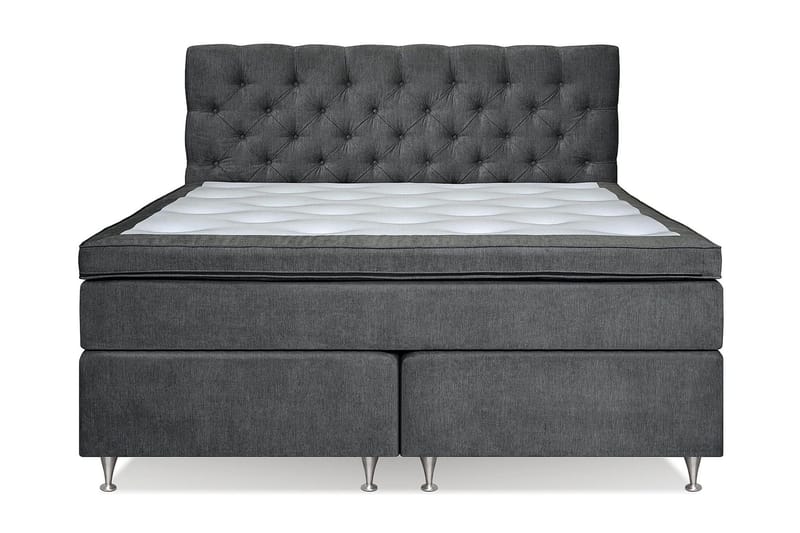 Joluma Sängpaket Medium 160x200 cm - (+Fler val) 160x200 cm Mörkgrå - Products - Möbler - Säng - Kontinentalsäng