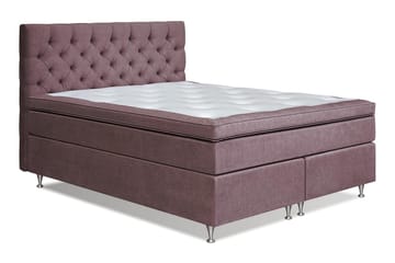 Joluma Sängpaket Medium 160x200 cm - (+Fler val) 160x200 cm Mörkrosa - Products - Möbler - Säng - Kontinentalsäng