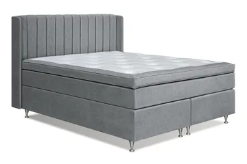 Joluma Sängpaket Medium 180x200 cm - (+Fler val) 180x200 cm Grå - Products - Möbler - Säng - Kontinentalsäng