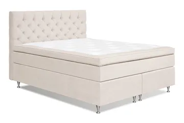 Joluma Sängpaket Medium 180x200 cm - (+Fler val) 180x200 cm Ljusbeige - Products - Möbler - Säng - Kontinentalsäng