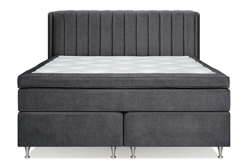 Joluma Sängpaket Medium 180x200 cm - (+Fler val) 180x200 cm Mörkgrå - Products - Möbler - Säng - Kontinentalsäng