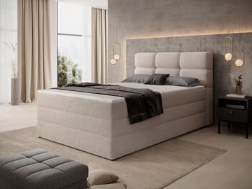 Kasped Sängpaket Kontinentalsäng med förvaring 120x200 cm - svart - Products - Möbler - Säng - Säng med förvaring