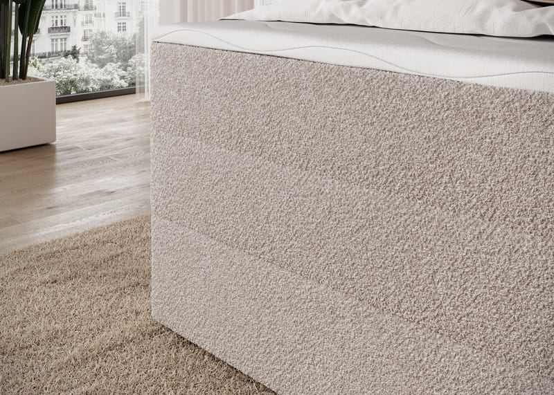 Kasped Sängpaket Kontinentalsäng med förvaring 120x200 cm - svart - Products - Möbler - Säng - Säng med förvaring