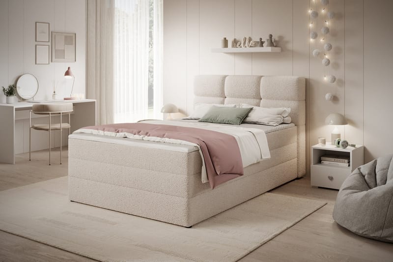 Kasped Sängpaket Kontinentalsäng med förvaring 120x200 cm - Paolli 18 - Products - Möbler - Säng - Säng med förvaring