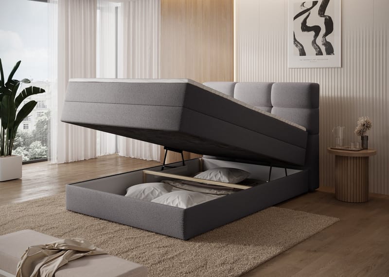 Kasped Sängpaket Kontinentalsäng med förvaring 120x200 cm - Paolli 04 - Products - Möbler - Säng - Säng med förvaring