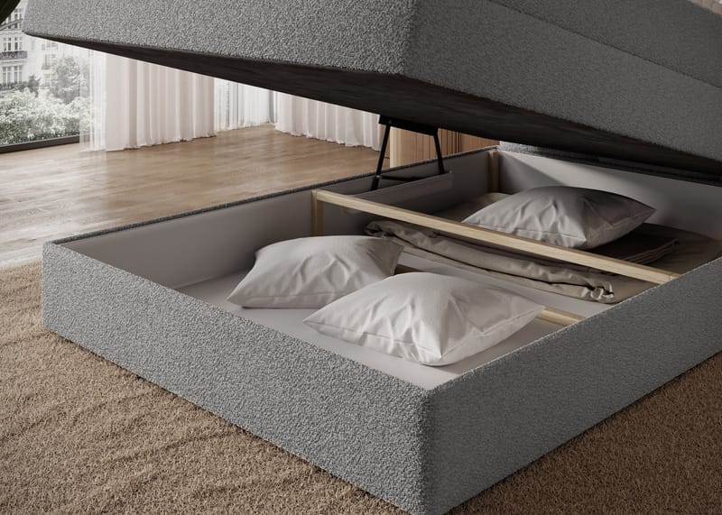 Kasped Sängpaket Kontinentalsäng med förvaring 140x200 cm - Royal 04 - Products - Möbler - Säng - Säng med förvaring