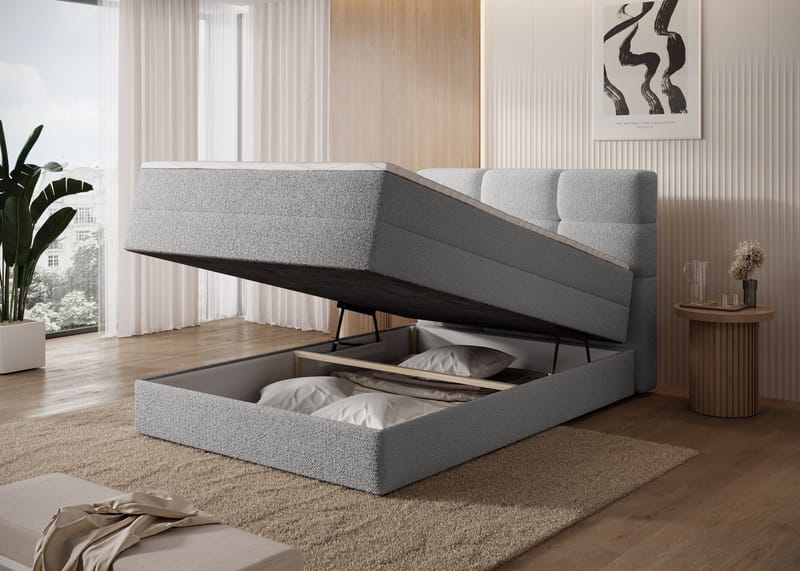 Kasped Sängpaket Kontinentalsäng med förvaring 140x200 cm - Royal 04 - Products - Möbler - Säng - Säng med förvaring