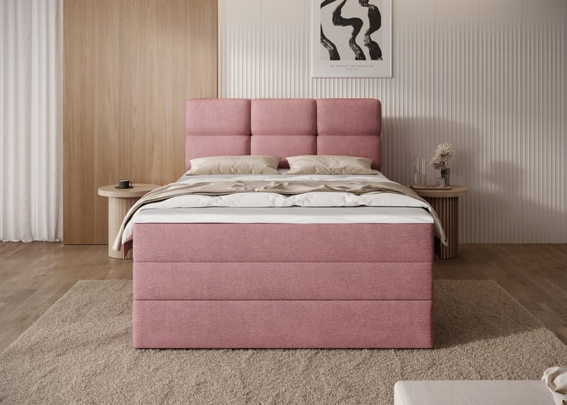 Kasped Sängpaket Kontinentalsäng med förvaring 140x200 cm - Touch 24 - Products - Möbler - Säng - Säng med förvaring