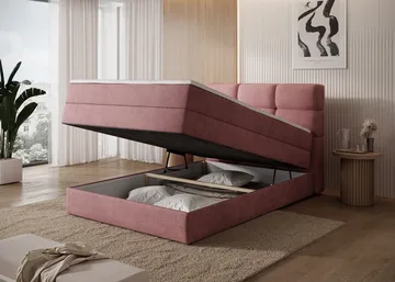 Kasped Sängpaket Kontinentalsäng med förvaring 140x200 cm - Touch 24 - Products - Möbler - Säng - Säng med förvaring