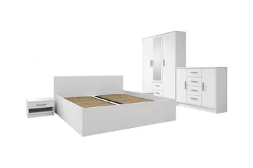 Kintore Möbelset För Sovrum - Vit - Products - Möbler - Säng - Möbelset för sovrum