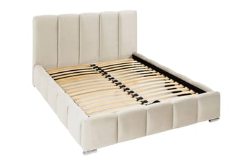 Cleaton Sängram 180x200 cm med Förvaring HVILA Pocketresårmadrass och Bäddmadrass i Memoryskum med Tvättbar klädsel - Grå/Vit - Products - Möbler - Säng - Komplett sängpaket