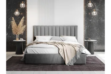 Laargard / Cosmo Sängram 120x200 cm - Grå - Products - Möbler - Säng - Sängram & sängstomme