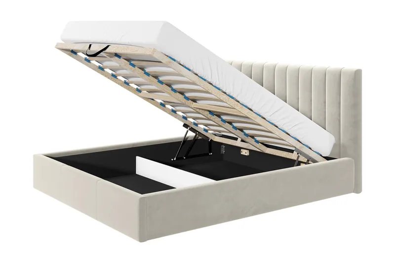 Laargard / Cosmo Sängram 120x200 cm - Grön - Products - Möbler - Säng - Sängram & sängstomme