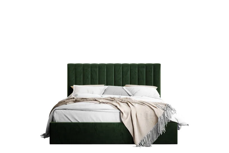 Laargard / Cosmo Sängram 120x200 cm - Grön - Products - Möbler - Säng - Sängram & sängstomme