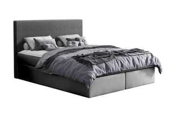 Laargard Kontinentalsäng medFörvaring 140x200 - Grå - Products - Möbler - Säng - Säng med förvaring