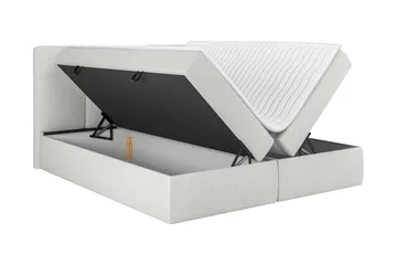 Leckersbo Komplett Sängpaket Kontinentalsäng med förvaring 160x200 cm - Vit - Products - Möbler - Säng - Komplett sängpaket