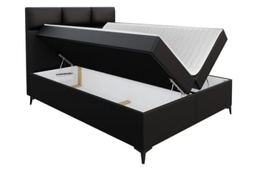 Leckersbo Komplett Sängpaket Kontinentalsäng med förvaring 180x200 cm - Svart - Products - Möbler - Säng - Komplett sängpaket