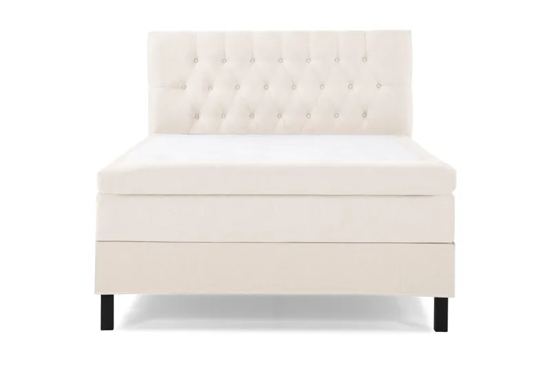 Lucky Komplett Sängpaket 120x200 Latex Diamant Sänggavel - Beige - Products - Möbler - Säng - Enkelsäng