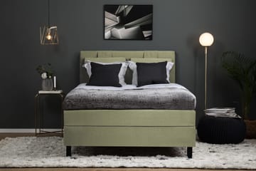 Lucky Komplett Sängpaket 120x200 Latex Slät Sänggavel  Gr - Grön - Products - Möbler - Säng - Enkelsäng