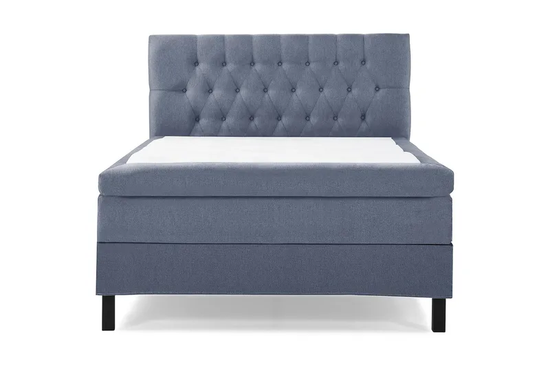 Lucky Komplett Sängpaket 120x200 Memory Diamant Sänggavel - Mörkblå - Products - Möbler - Säng - Enkelsäng