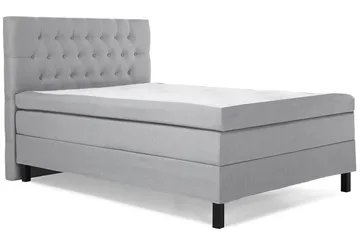Lucky Komplett Sängpaket 120x200 Memory Diamant Sänggavel - Mellangrå - Products - Möbler - Säng - Enkelsäng