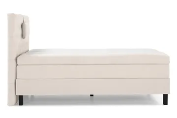 Lucky Komplett Sängpaket 120x200 Memory Diamant Sänggavel - Nackkudde Liten Beige - Products - Möbler - Säng - Enkelsäng