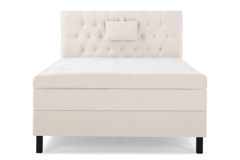 Lucky Komplett Sängpaket 120x200 Memory Diamant Sänggavel - Nackkudde Liten Beige - Products - Möbler - Säng - Enkelsäng