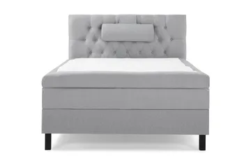 Lucky Komplett Sängpaket 120x200 Memory Diamant Sänggavel - Nackkudde Stor Mellangrå - Products - Möbler - Säng - Enkelsäng