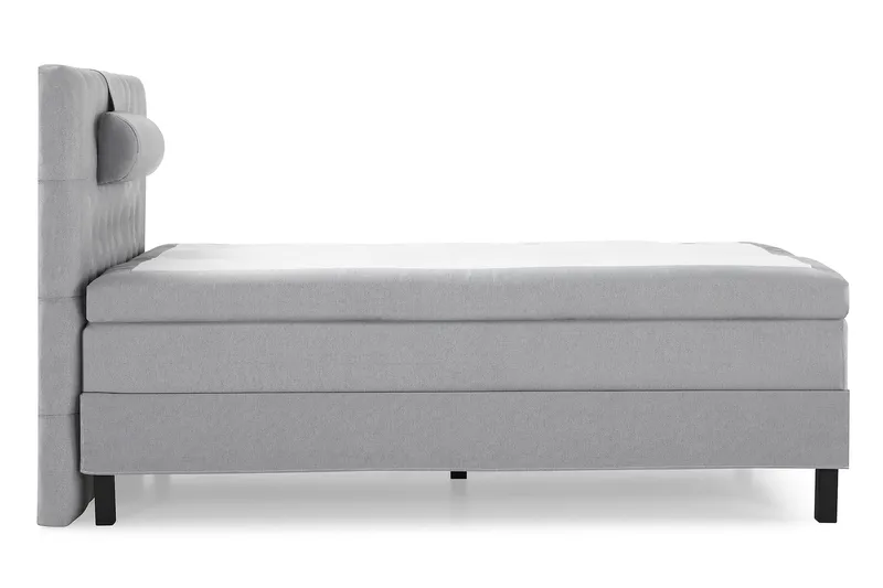 Lucky Komplett Sängpaket 120x200 Memory Diamant Sänggavel - Nackkudde Stor Mellangrå - Products - Möbler - Säng - Enkelsäng