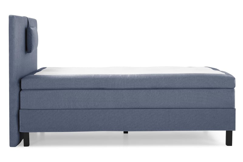 Lucky Komplett Sängpaket 120x200 Memory Slät Sänggavel  N - Nackkudde Liten Mörkblå - Products - Möbler - Säng - Enkelsäng
