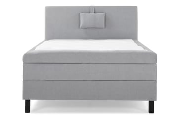 Lucky Komplett Sängpaket 120x200 Memory Slät Sänggavel  N - Nackkudde Liten Mellangrå - Products - Möbler - Säng - Enkelsäng