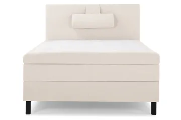 Lucky Komplett Sängpaket 120x200 Memory Slät Sänggavel - Nackkudde Stor Beige - Products - Möbler - Säng - Enkelsäng
