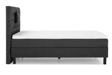 Lucky Komplett Sängpaket 120x200 Skum Diamant - Nackkudde Liten Svart/Grå - Products - Möbler - Säng - Enkelsäng