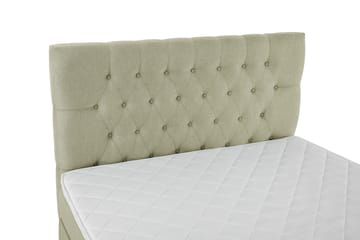 Lucky Komplett Sängpaket 120x200 Skum Diamant Sänggavel - Grön - Products - Möbler - Säng - Enkelsäng