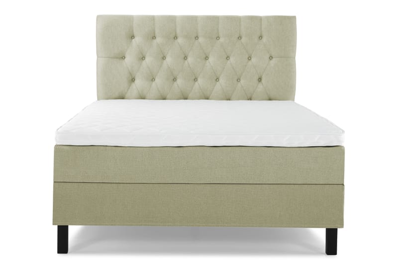 Lucky Komplett Sängpaket 120x200 Skum Diamant Sänggavel - Grön - Products - Möbler - Säng - Enkelsäng