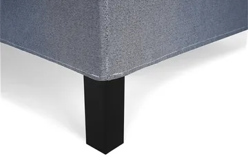 Lucky Komplett Sängpaket 120x200 Skum Diamant Sänggavel - Nackkudde Liten Mörkblå - Products - Möbler - Säng - Enkelsäng