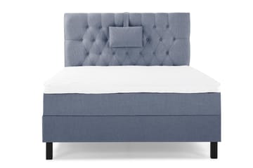 Lucky Komplett Sängpaket 120x200 Skum Diamant Sänggavel - Nackkudde Liten Mörkblå - Products - Möbler - Säng - Enkelsäng