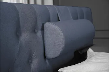 Lucky Komplett Sängpaket 120x200 Skum Diamant Sänggavel - Nackkudde Stor Mörkblå - Products - Möbler - Säng - Enkelsäng