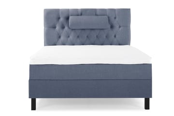 Lucky Komplett Sängpaket 120x200 Skum Diamant Sänggavel - Nackkudde Stor Mörkblå - Products - Möbler - Säng - Enkelsäng