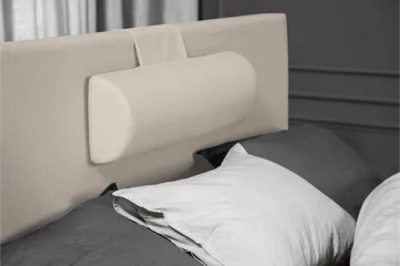 Lucky Komplett Sängpaket 120x200 Skum Slät Sänggavel  Nac - Nackkudde Liten Beige - Products - Möbler - Säng - Enkelsäng