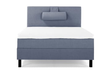 Lucky Komplett Sängpaket 120x200 Skum Slät Sänggavel - Nackkudde Stor Mörkblå - Products - Möbler - Säng - Enkelsäng