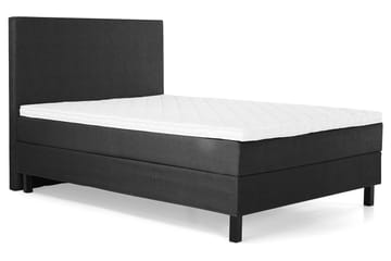 Lucky Komplett Sängpaket 120x200 Skum Slät Sänggavel  Sva - Svart/Grå - Products - Möbler - Säng - Enkelsäng