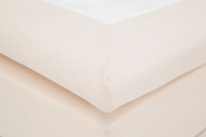 Lucky Komplett Sängpaket 120x200 Polyeter Slät Sänggavel - Beige - Products - Möbler - Säng - Enkelsäng