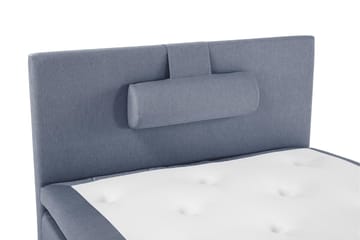 Lucky Komplett Sängpaket 120x200 Polyeter Slät Sänggavel - Nackkudde Stor Mörkblå - Products - Möbler - Säng - Enkelsäng