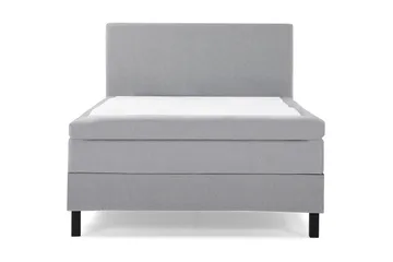 Lucky Komplett Sängpaket 120x200 Polyeter Slät Sänggavel - Mellangrå - Products - Möbler - Säng - Enkelsäng
