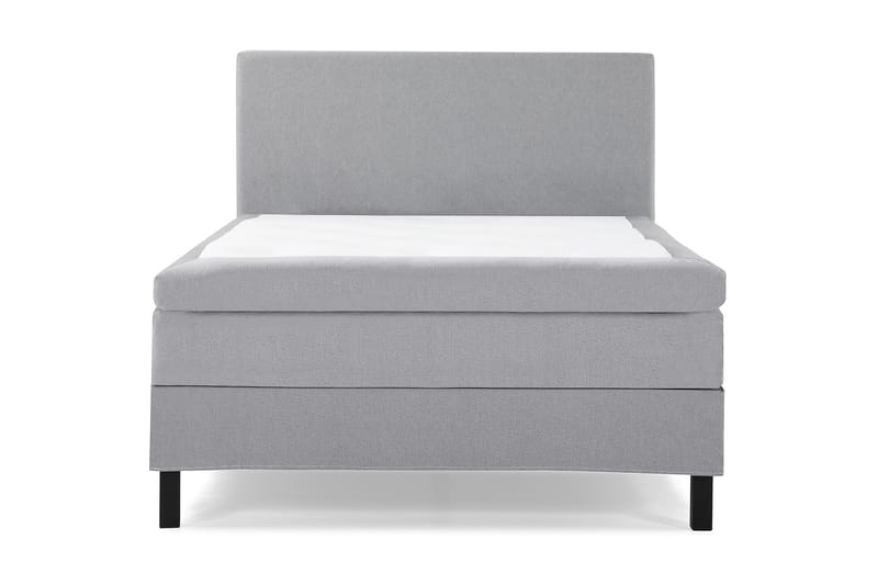 Lucky Komplett Sängpaket 120x200 Polyeter Slät Sänggavel - Mellangrå - Products - Möbler - Säng - Enkelsäng